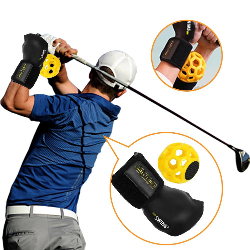 BTLIGE Golf Wrist Retractor Swing Trainer Portable Improves Stability and Accuracy PU Foam 1 Piece