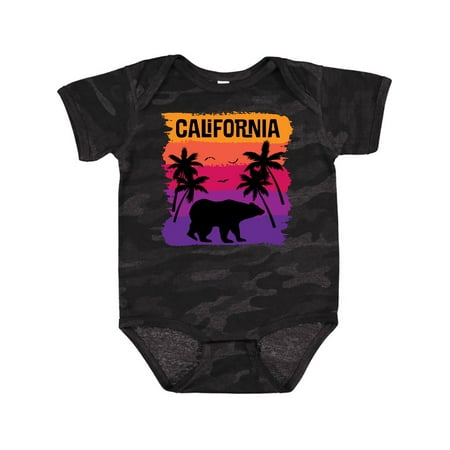 

Inktastic California Sunset Vacation Beach Gift Baby Girl Bodysuit