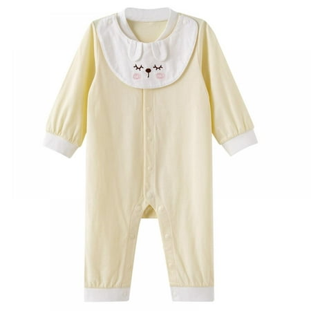 

Baby Long Sleeve Bodysuit Yellow 18-24M