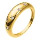 thumbnail image 1 of ZHAOCHENG Anillo de aleación elegante y exquisito con diseño de estrella, delicado anillo de compromiso, talla 6 de EE. UU., 1 of 5