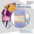 thumbnail image 3 of Wosthever Knitting Lightweight Yarn Purses Crocheting Thread Cushion Accessories Scarf Weaving Blanket Supplies Beginners Type3 NO3, 3 of 6