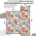 thumbnail image 5 of Pioneer Flower Floral Print Pattern Toddler Nap Mat for Teens Preschool Daycare, Teens Sleeping Mat Bag, Toddler Sleeping Bag with Pillow, 5 of 6
