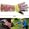 HOTBEST Thorn Proof Ladies Garden Gauntlet with Long Sleeves Long