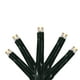 Roman 750 Blanc LED USB Grand Angle Multifonctions Lumières de Noël - 62' Fil Vert – image 1 sur 1