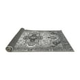thumbnail image 2 of Ahgly Company Indoor Square Abstract Gray Modern Area Rugs, 3' Square, 2 of 4