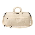 thumbnail image 2 of Bolsa de viaje impermeable y ligera para deportes, playa, gimnasio y entrenamiento. Beige, 2 of 9