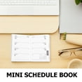 thumbnail image 3 of BRIGHTFUFU Mini agenda diaria 2026, tamaño A7, calendario de bolsillo compacto con tapa de PU, agenda mensual y semanal en inglés para bolso., 3 of 7