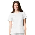 thumbnail image 1 of Maevn BLOSSOM Mock Wrap Scrub Top [XS - 5XL, FREE SHIPPING], 1 of 1