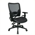 thumbnail image 1 of Professional Dual Function Ergonomics AirGrid Chair in Black Fabric, 1 of 4