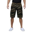 thumbnail image 4 of RAW X Mens Belted 12.5" Inseam Knee Length Cargo Shorts, Olive Camo, 30, 4 of 7