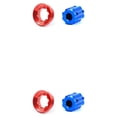 thumbnail image 2 of Wweixi RISK M20 G-20 Stable Bottom Bracket Bolts Professional Chainwheel Cranks Cover for Arm Practical Lid Crankset Fixing Screw Red Crank Cover/ Tool 2PCS, 2 of 6