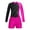 Rose, variant on TSSOE Girls 2Pcs Shiny Rhinestone Tracksuit Long Sleeves Leotard with Boy Short Set Unitard Biketard Purple 10
