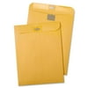Quality Park Postage Saving Clear-Clasp Envelopes, 10 inches x 13 inches, Kraft, 100 Count (43768)