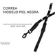 thumbnail image 3 of Correa Para Perro Artesanal De Piel Negro Alebripets ALEBRICORAPP, 3 of 5
