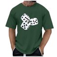 thumbnail image 3 of Huesdet T-Shirts Graphiques pour Hommes à Col Rond T-Shirts à Manches Courtes T-Shirts Décontractés d'Été Mode Urbaine (AG,TG), 3 of 6