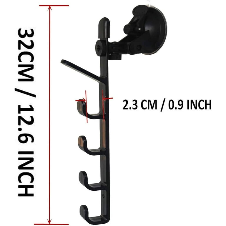 Suction Cup Fishing Rod Rack Vehicle Fishing Rod Holder Fishing Rod Storage  Rack Adjustable Fishing Pole Holder for Car Truck SUV for RV Boat to Keep