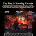 thumbnail image 4 of Lenovo LOQ 15.6" 144Hz FHD Gaming Laptop, Intel i5-12450HX, Intel Arc A530M Graphics, 16GB DDR5, 1.16TB Storage( 1TB SSD+160GB Docking Station Set), Win 11 Pro, Luna Grey, 160GB Docking Station Set, 4 of 9