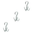 thumbnail image 2 of Bewildely Estante para corbatas de sombreros, estante para zapatos de secado, estante de almacenamiento, colgador de bufandas, bolsa de cinturón, gancho azul 3piezas Bewildely CBP070000, 2 of 6