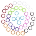 thumbnail image 2 of 5Pcs/Set Silica Gel Hair Scissors Ring Cutting Barber Circle Shears Hairdressing, 2 of 8