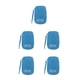 thumbnail image 2 of Jumpingount Cable de carga Bolsa de almacenamiento Impermeable Teléfono móvil PC Cable Organizador Auriculares Cremallera Bolsa Oficina Escuela Regalos Azul 5piezas Jumpingount CBP226056, 2 of 6