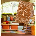 thumbnail image 3 of Fall House Flags for Outdoor Decoration, Thanksgiving Hello Fall Maple Leaves Large Yard Flag, Decorative Autumn Seasonal Farmhouse Holiday Outside Decor 28x40 Inch Vertical Double Sided, 3 of 6