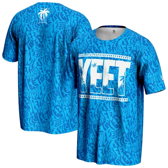 Men's ProSphere Blue Jey Uso Yeet Camo T-Shirt