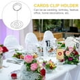 thumbnail image 6 of HOMEMAXS 10Pcs Table Number Holders for Weddings Silver 3.34in Carbon Steel for Elegant Decor, 6 of 8