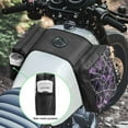 thumbnail image 3 of Uorisanigo ATV Tank Top Saddle Bag Wear-Resistant Purple Hunting Camo Forest Motorcycle Front Saddle Bag Fuel Storage Pouch for ATV Dirt Bike Snowmobile, 3 of 7