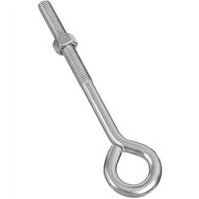 National Hardware 1/2 In. x 8 In. Zinc Eye Bolt with Hex Nut N221-325