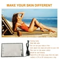 Sun Indoor Tanning Lamp, Tanning Light, Portable Tanning Light, 45W,196LEDs, Complete Blue