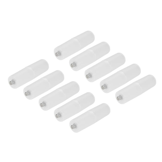 Convertidor De Batería AAA A AA, 10 Piezas, Interruptor De Caja De Soporte De Baterías, Resistente Al Agua, ABS Ligero, Mano De Obra Fina, Especificación De Espera, Fácil De