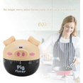 thumbnail image 2 of Minuteur De Cuisine Adorable En Forme De Cochon De Dessin Anim, Outil De Cuisson Pour La Maison Kaki, 2 of 5