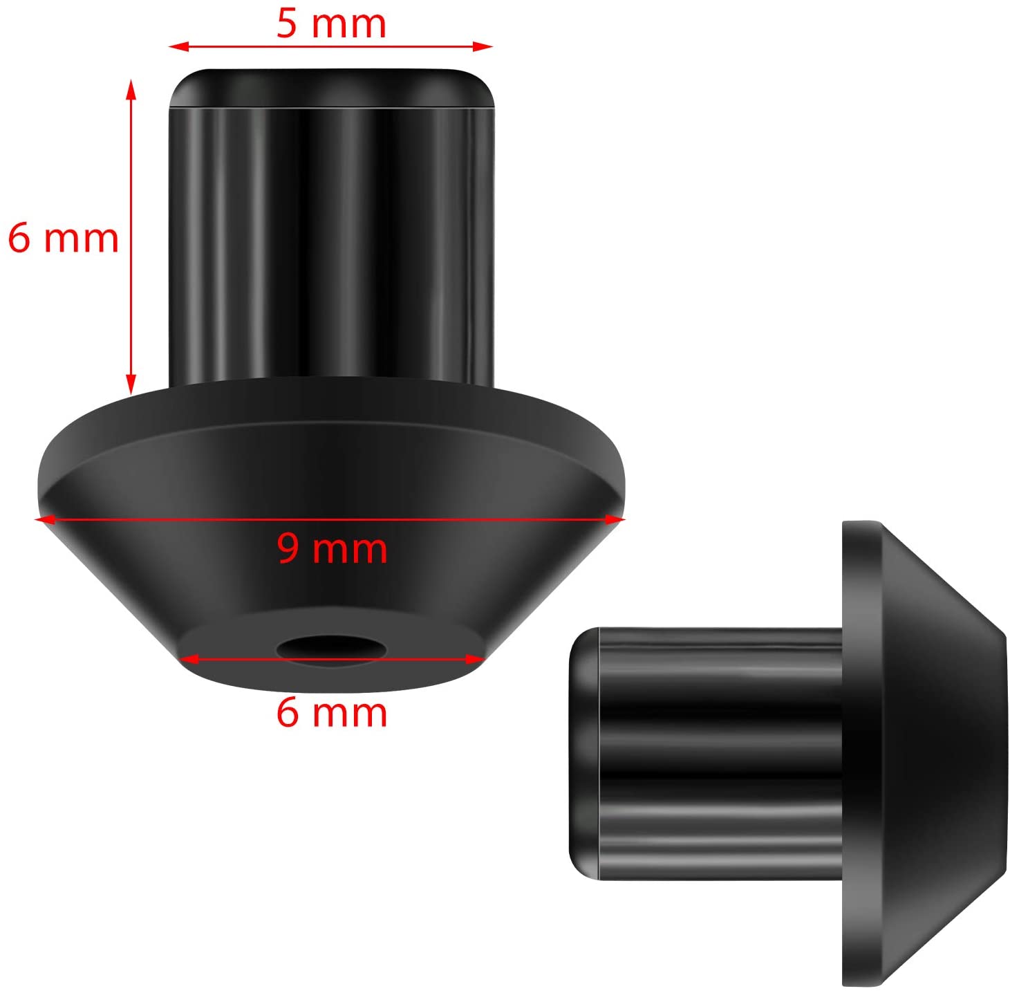 ge stove top rubber feet