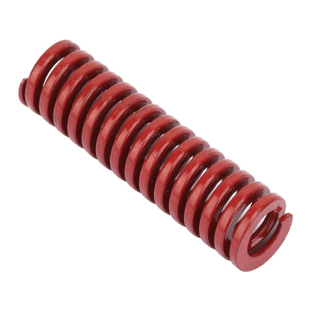 Red Die Spring, Functional Mould Spring, High Toughness Medium Load Heat Proof For Stamping Die Metal Die-Casting Die Plastic Machinery Equipment
