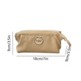 thumbnail image 3 of Boovnll Pencil Pouch, Portable Large Capacity Multifunction Cosmetics Bag, Coin Pouch, Pencil Bag with Zipper for Home, Office Supplies Storage, Pencil Case, 3 of 6