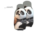 thumbnail image 6 of Sikiie Cartoon Pandas Basketball Car Seat Protector 2 Pack Car Seat Cushion Mat, Car Seat Covers for SUV, Truck, Van, 6 of 7
