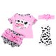 thumbnail image 5 of GAXIRE 4 piezas de ropa para muñeca renacida, color rosa, para niña de 20 a 22 pulgadas, 5 of 5
