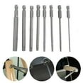 thumbnail image 2 of Hand Tools Screwdriver Bit Quick Connection 1 4 Hex Shank Hex Shank Hexagon Wrenches Magnetic Magnetic Handle Silver 1.5Mm Smile Home, 2 of 8