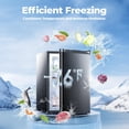 thumbnail image 2 of Congelador vertical Electactic de 3.0 pies cúbicos con termostato ajustable, 2 of 7