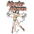 thumbnail image 2 of Men's Wonder Woman 1984 Wrapped in Lights  Graphic Tee White Small, 2 of 5