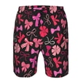 thumbnail image 3 of Fotbe Various pink and red Bow knots Trajes de Baño Estampados para Hombre, Shorts de Verano de Secado Rápido, Ropa de Playa, Bañadores-X-Large, 3 of 6