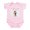 Petal Pink, variant on CafePress - Mommy, Daddy Monkey(Pink) Infant Bodysuit - Baby Light Bodysuit, Size Newborn - 24 Months