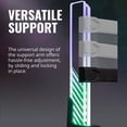 thumbnail image 4 of Cooler Master Support Masteraccessoire ARGB GPU, Verre Trempé ARGB Éclairé par les Bords, Support Universel GPU, Multiple, 4 of 5
