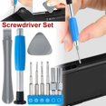 thumbnail image 3 of MesaSe PENGXAING 10Pcs Screwdriver Set Metal Screwdriver Bit Set Repair Tool Kit for Home, 3 of 10
