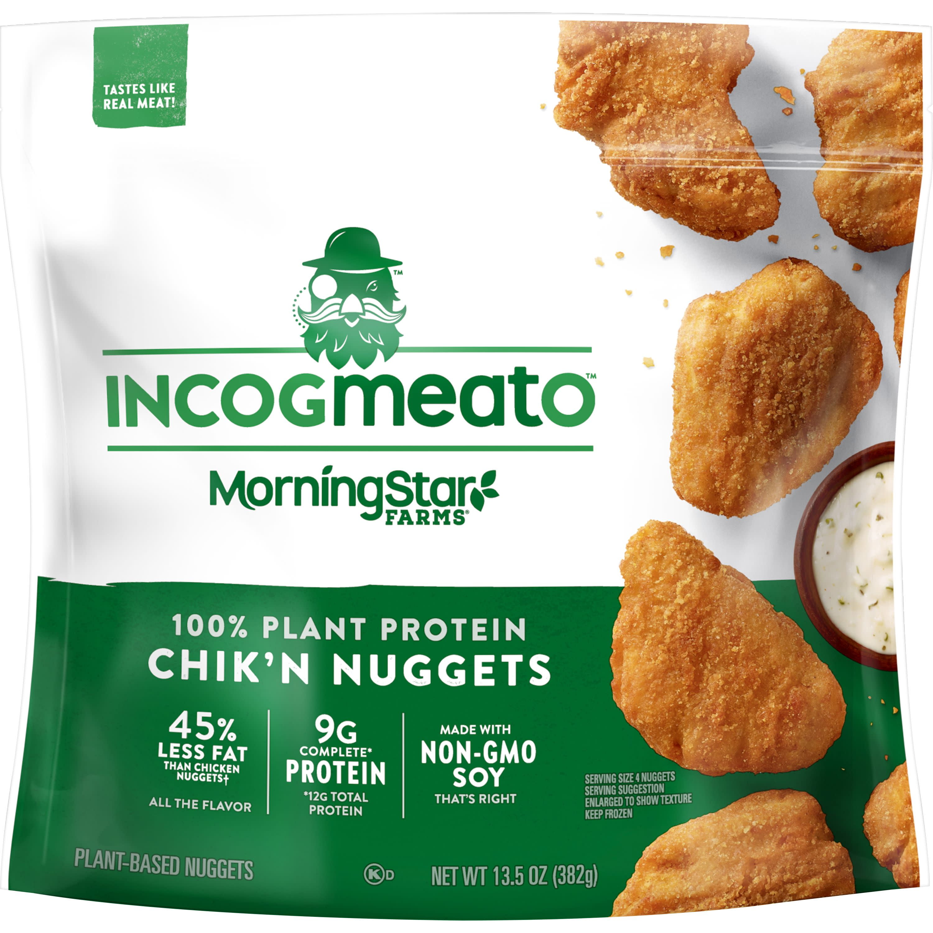MorningStar Farms Incogmeato, PlantBased Chik�n Nuggets