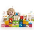 thumbnail image 3 of Hape Kids Toddler 26 Piece Fantasia Stacking Wooden Blocks Fantasy Castle Toy, 3 of 5