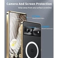 thumbnail image 6 of for Google Pixel 7 Case Compatible with MagSafe Charger Ultra Slim Matte PC Back Metal Frame Bumper Scratch Resistant Safety Lock Shockproof Protective Case, Gold, 6 of 14