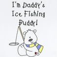 thumbnail image 2 of CafePress - Daddy's Ice Fishing Buddy Infant Bodysuit - Baby Light Bodysuit, Size Newborn - 24 Months, 2 of 4