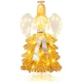 thumbnail image 2 of Costway 5.2 FT Lighted Angel Artificial Christmas Tree with Warm White LED Lights, 2 of 10