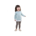 thumbnail image 2 of Topumt Kids Baby Girls Tight Pants Stretchy Thermal Warm Leggings Trousers, 2 of 2